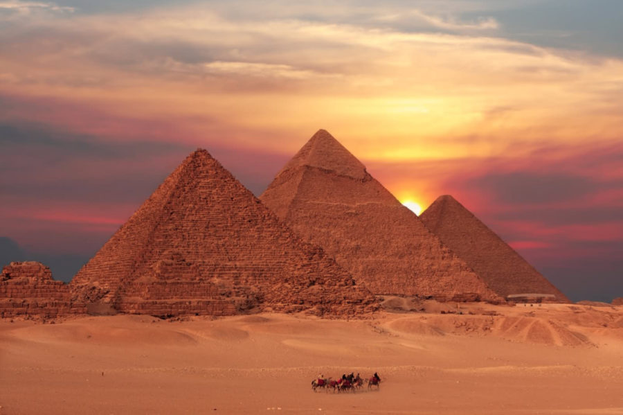 Египесткие пирамиды, фото